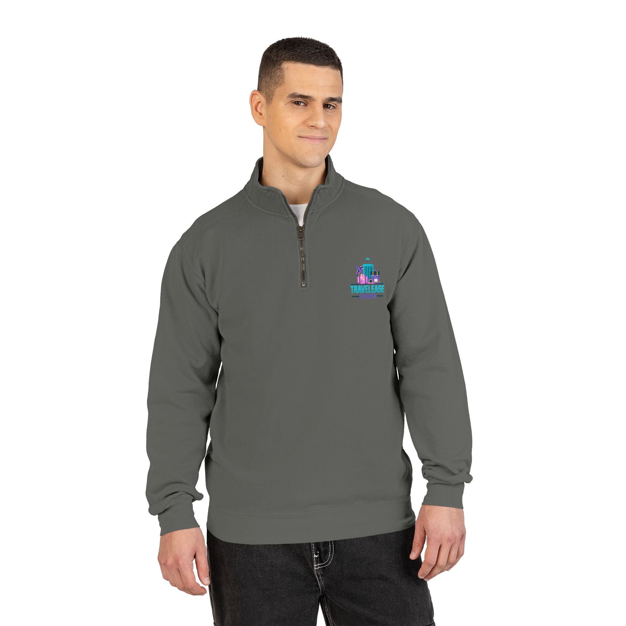 Unisex Adult Quarter-Zip Sweatshirt