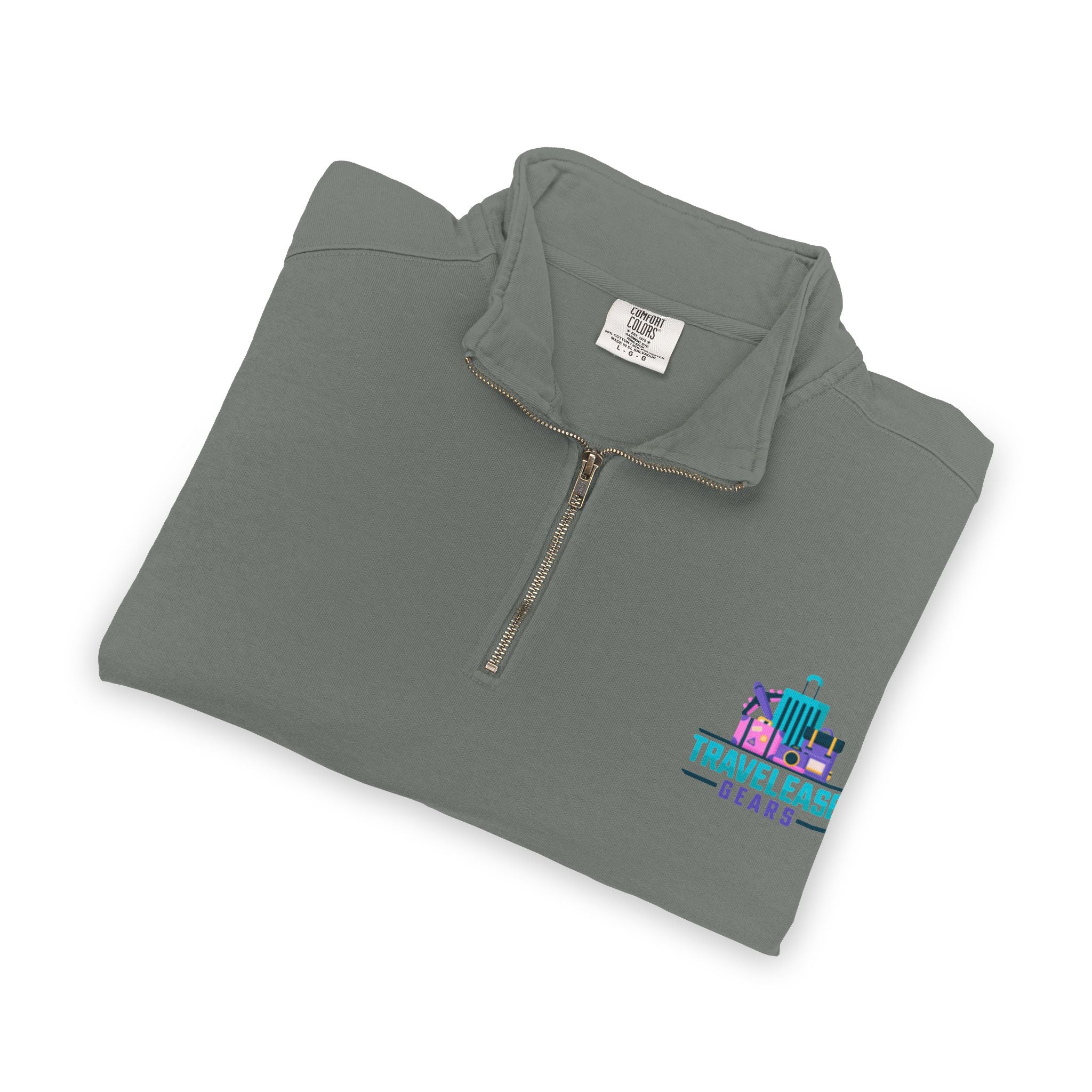 Unisex Adult Quarter-Zip Sweatshirt