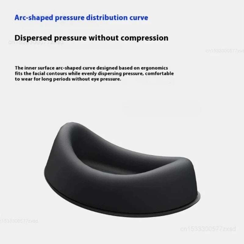 Dreamlight Travel Eye Mask Sleep Blackout 3D Stereoscopic Aid Portable Adjustable Concave Molded Soft Portable Breathable Mask