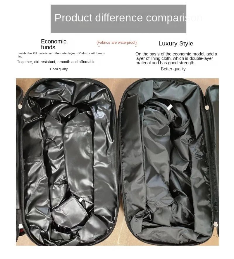 26/28/32/36 inch Extra Large Capacity Travel Bag Waterproof Oxford Cloth Foldable Luggage Bag Five wheels Travel Suitcase