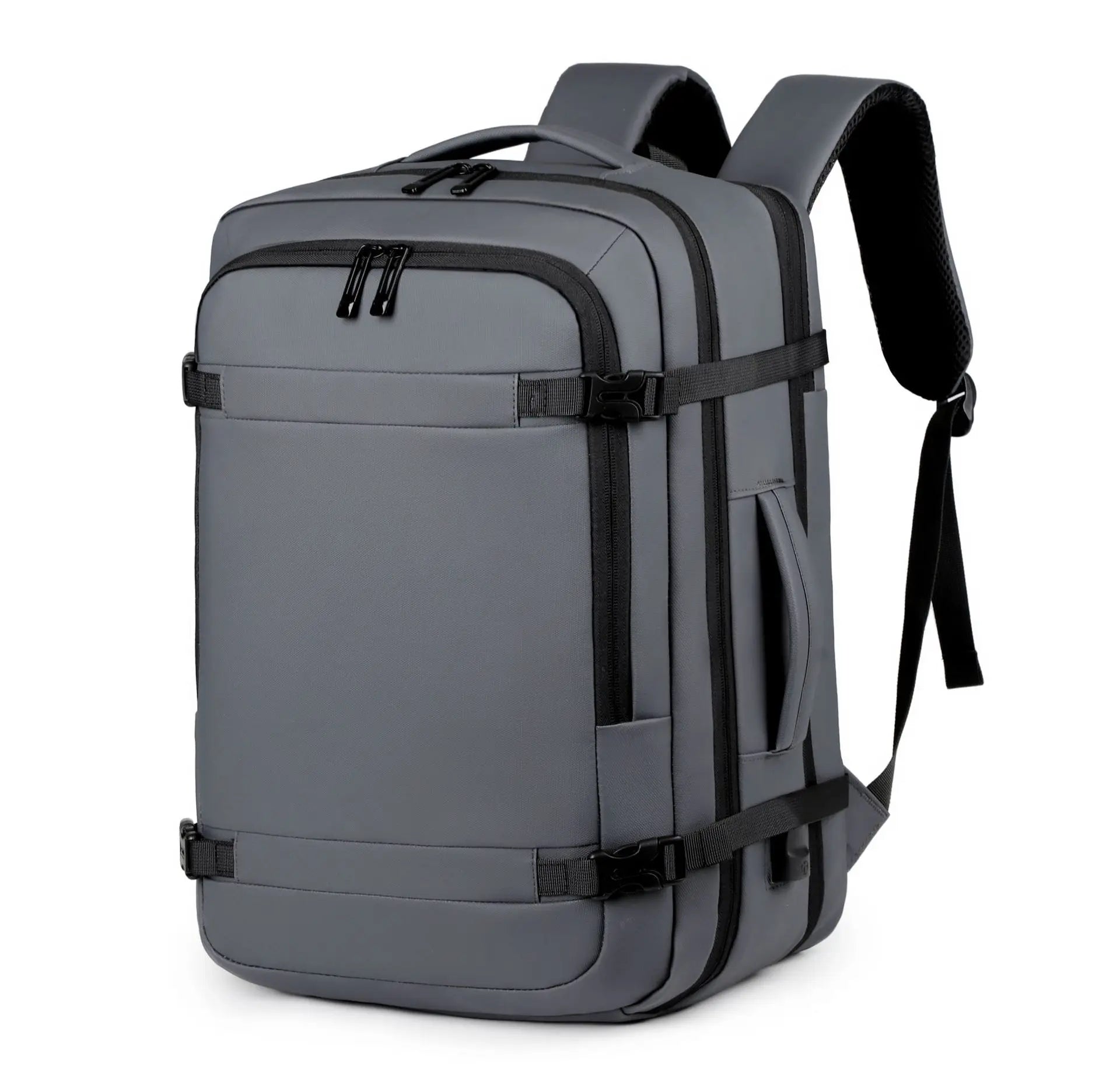 Travel Backpack Men Business Backpack School Expandable USB Bag Multifunctional Computer Bag Large Capacity Waterproof Backpack