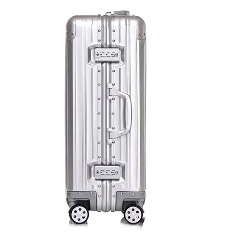 COLENARA Cabin Suitcase Large Capacity Luggage Case 20 "All-aluminum Magnesium Alloy Boarding Box 24"26"29" Men's Luggage