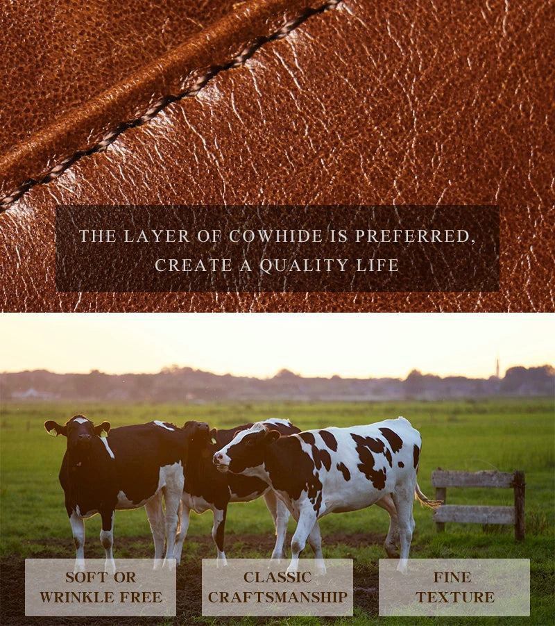 Men's Backpack Natural Head Layer Cowhide Vintage Crossbody Women's Outdoor Travel Backpack 15 inch Laptop Bag Leathfocus