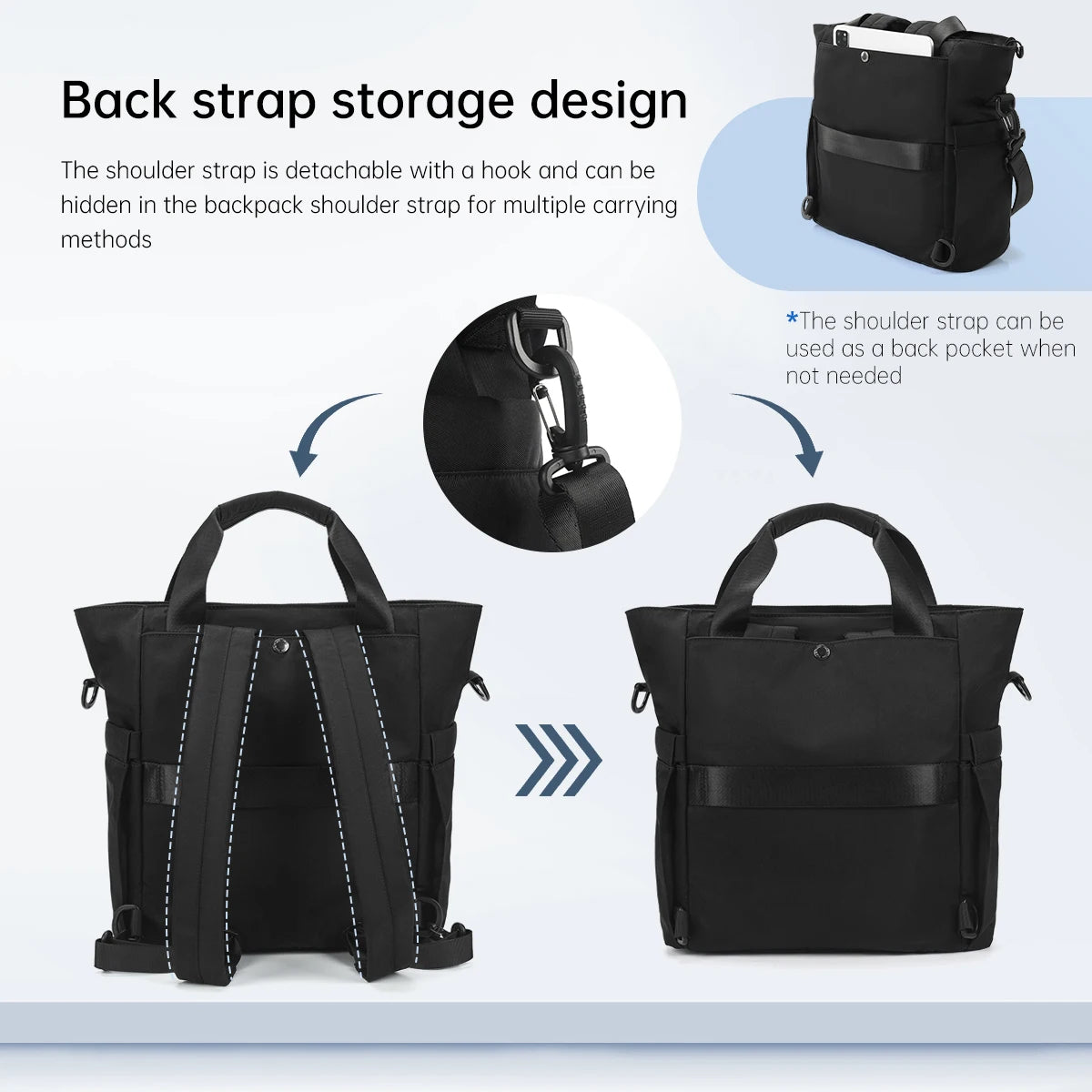 Tigernu Women Backpacks 3 In 1 Bags For Girls Backpack Fashion Shoulder Bags Female Travel Bag Handbags 14inch Laptop Backpack