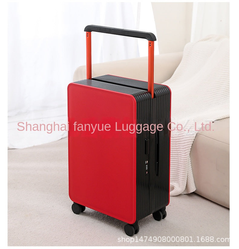COLENARA Wide Pull Rod Luggage New Universal Wheel Travel Case Password Box 20 Inch Portable Cabin Boarding Case Pull Rod Box