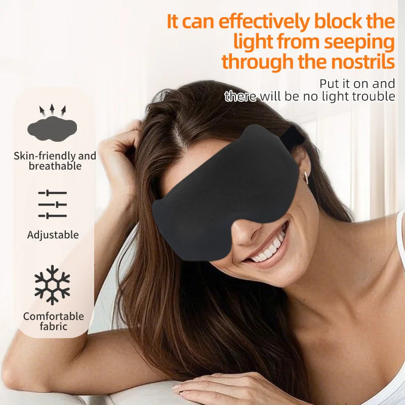 Travel 3D Sleeping Mask Eyepatch Blindfold Light Eye Mask for Sleeping Mask Slaapmasker Night Sleeping Aid Sleep Patch