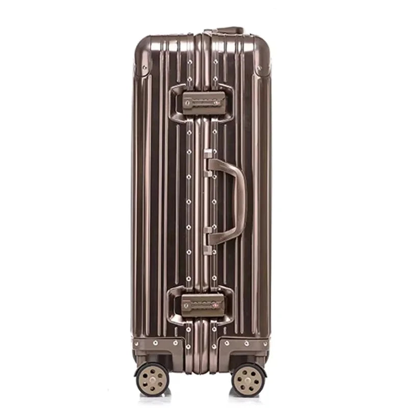 COLENARA Cabin Suitcase Large Capacity Luggage Case 20 "All-aluminum Magnesium Alloy Boarding Box 24"26"29" Men's Luggage