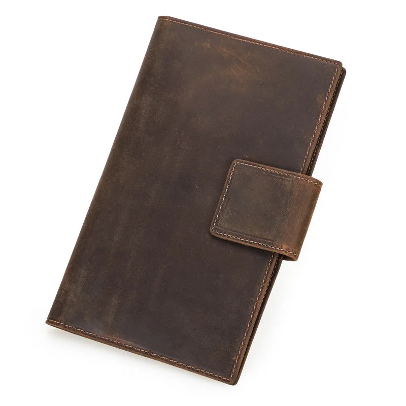 CONTACT'S RFID genuine leather passport clip Air tag anti loss family travel passport bag  wallet women clutch purse  slimwallet