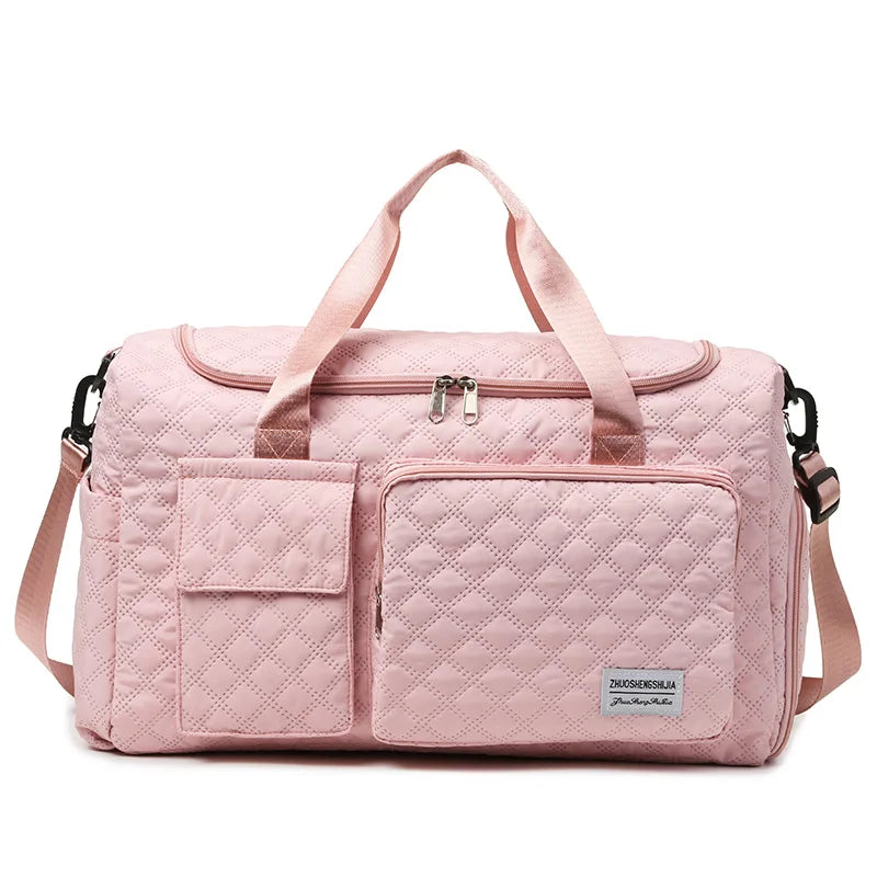 Fashion Travel Bag Handbags Large Capacity Carry On Luggage Bags Men Women Shoulder Outdoor Tote Waterproof Sport Gym Bag