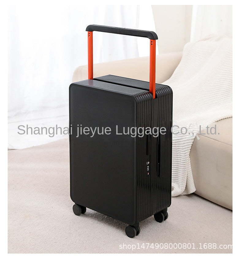 COLENARA Wide Pull Rod Luggage New Universal Wheel Travel Case Password Box 20 Inch Portable Cabin Boarding Case Pull Rod Box