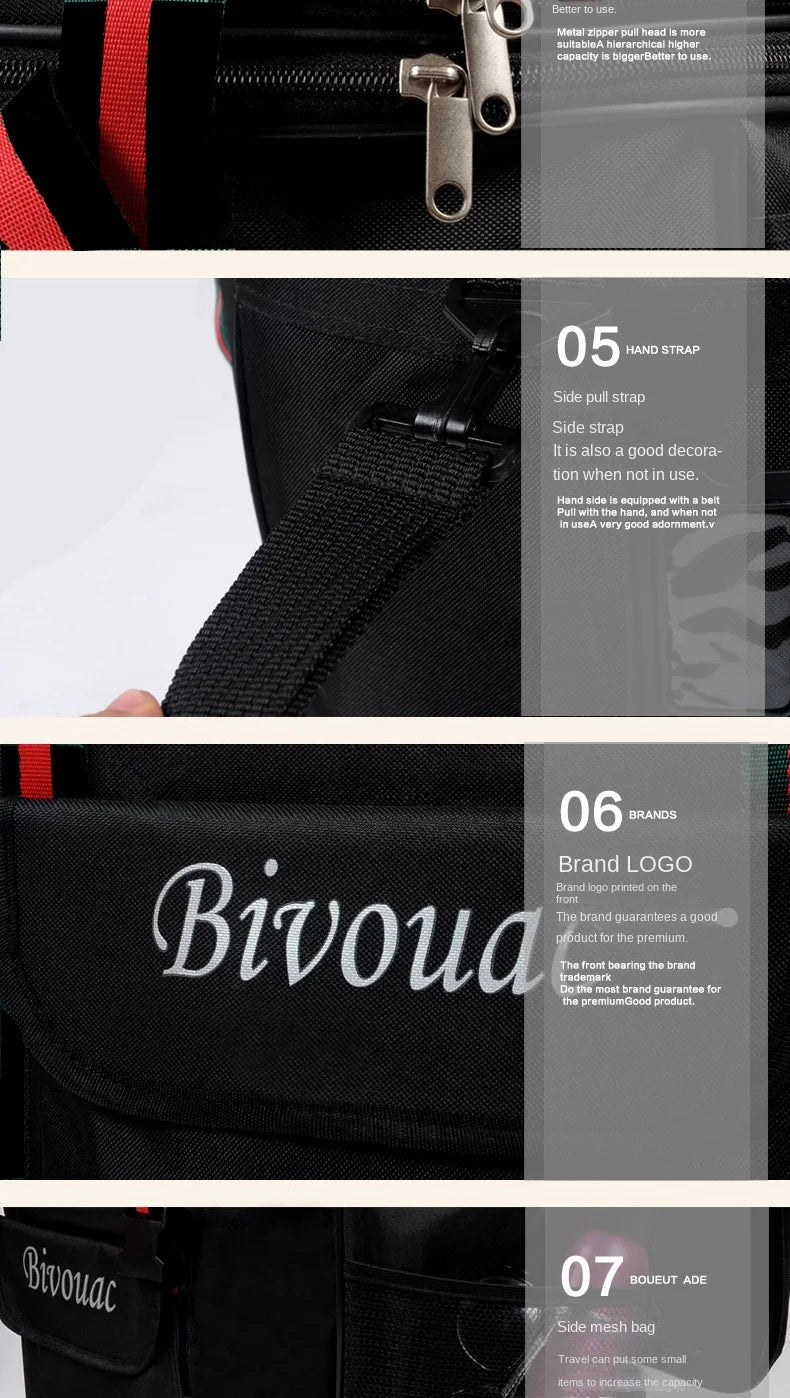26/28/32/36 inch Extra Large Capacity Travel Bag Waterproof Oxford Cloth Foldable Luggage Bag Five wheels Travel Suitcase