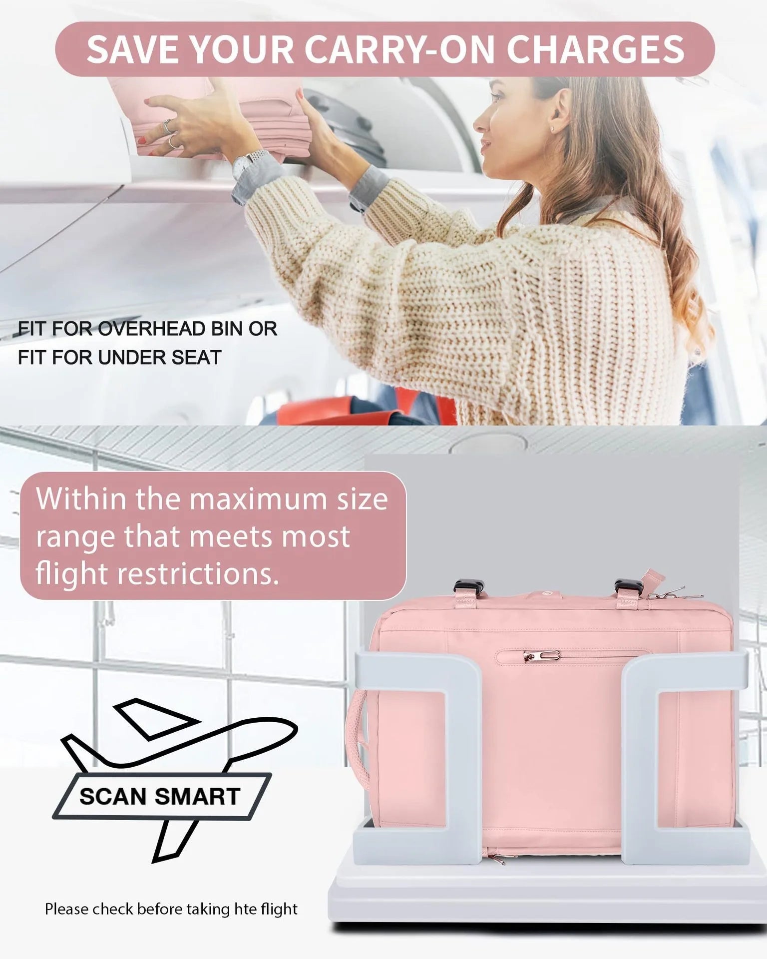 Large Capacity Travel Backpack Men and Women Laptop Bag Multifunctional Man Business Trip Expandable Airplane Backpacks