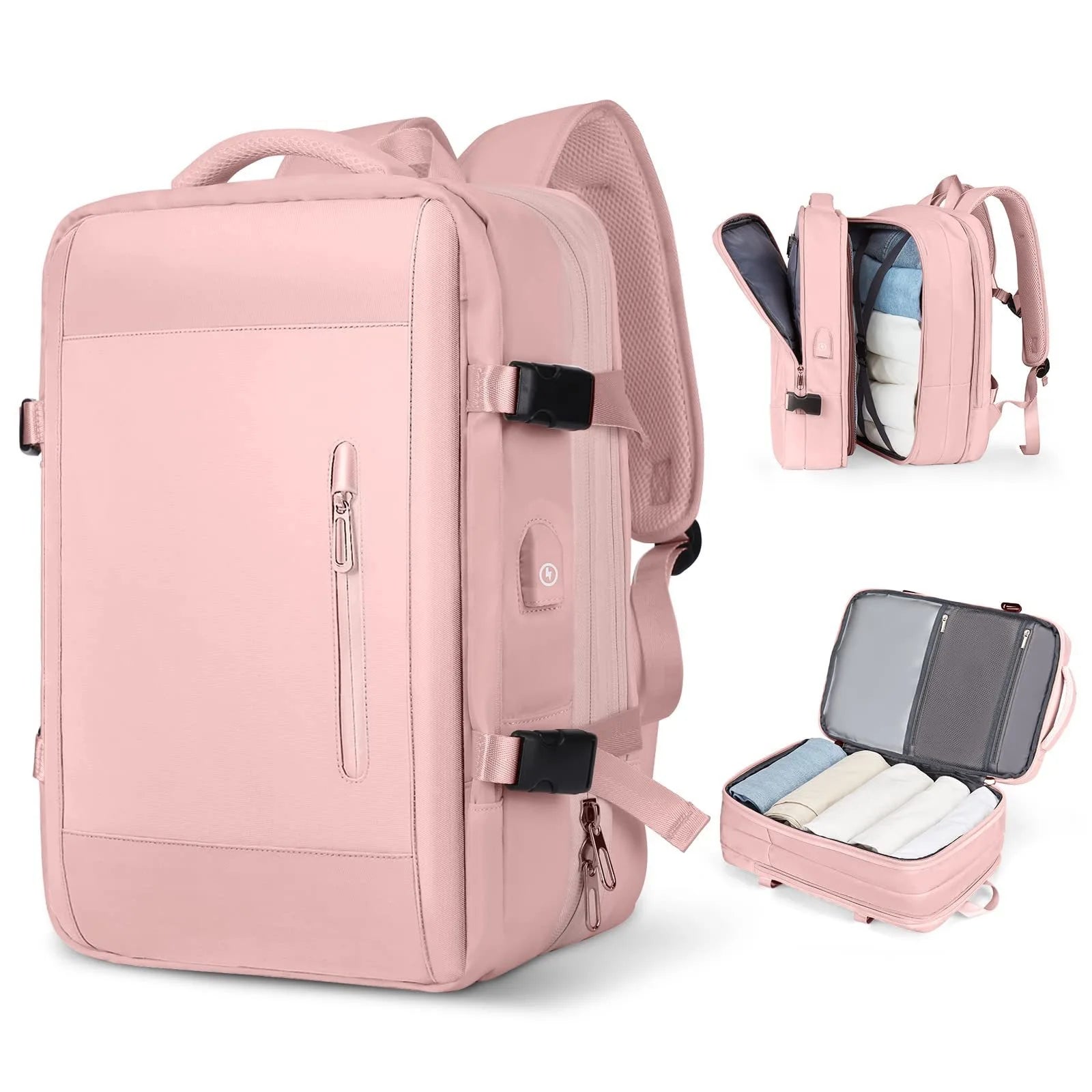 Large Capacity Travel Backpack Men and Women Laptop Bag Multifunctional Man Business Trip Expandable Airplane Backpacks