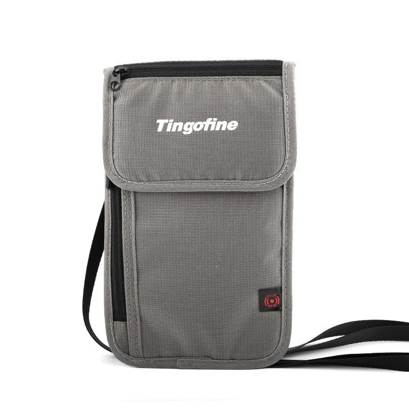 Travel Neck Ultra Slim Wallet Passport Holder RFID Blocking Hidden Money Pouch Security for Men Women Tarjetero Mujer