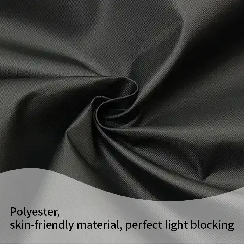 Travel Neck Pillow with Eye Mask Sleep Support Multi-Function Integrated Eye Mask Portable Foldable for Airplane Car Trips