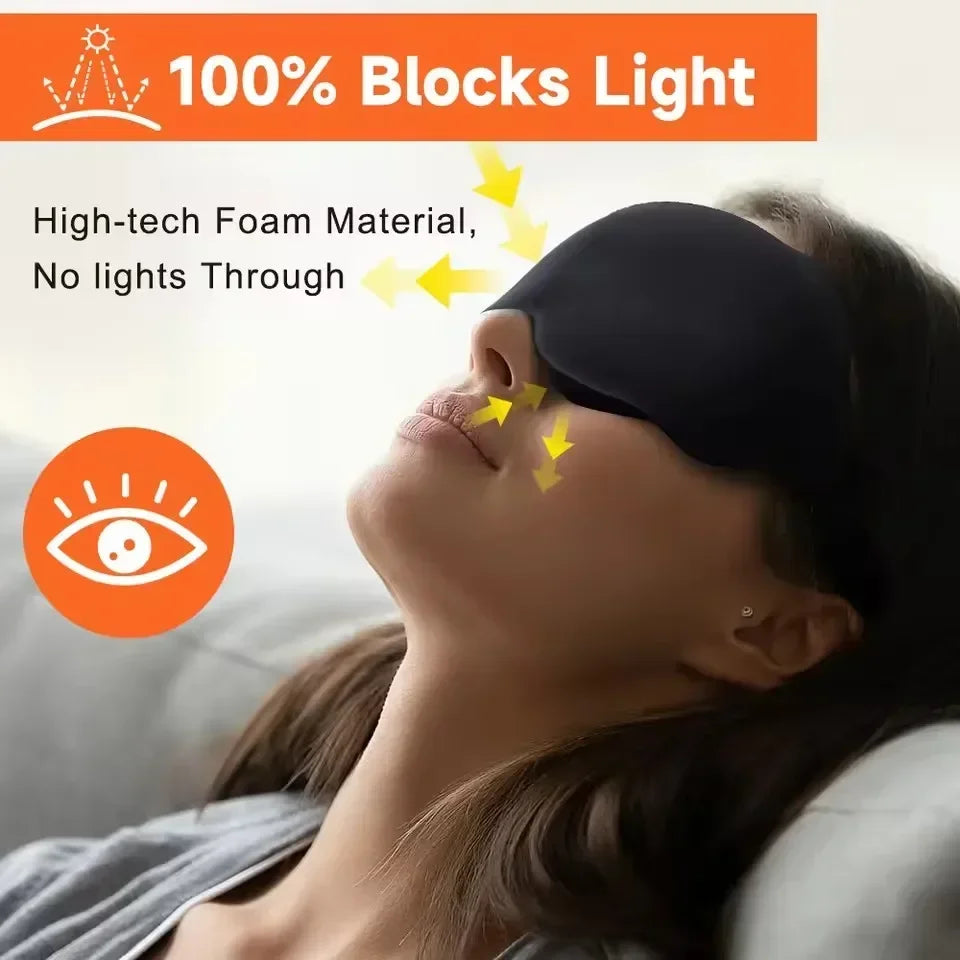 Travel 3D Sleeping Mask Eyepatch Blindfold Light Eye Mask for Sleeping Mask Slaapmasker Night Sleeping Aid Sleep Patch