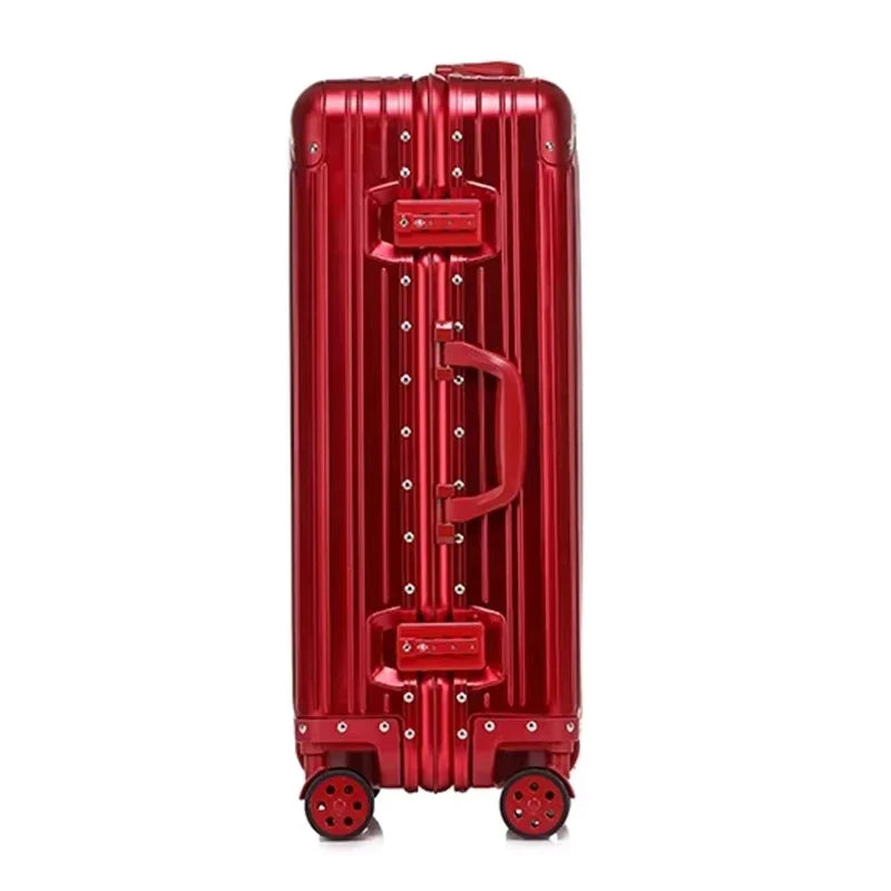 COLENARA Cabin Suitcase Large Capacity Luggage Case 20 "All-aluminum Magnesium Alloy Boarding Box 24"26"29" Men's Luggage