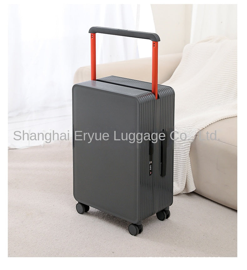 COLENARA Wide Pull Rod Luggage New Universal Wheel Travel Case Password Box 20 Inch Portable Cabin Boarding Case Pull Rod Box