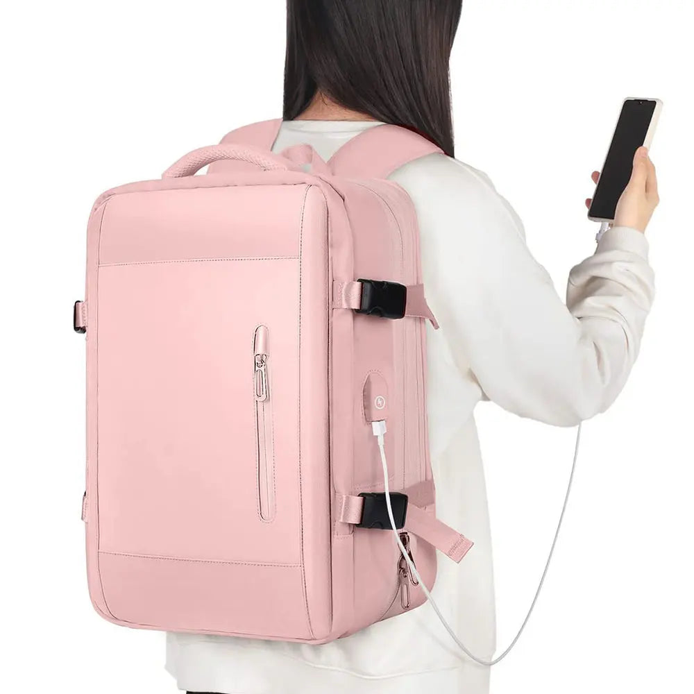 Large Capacity Travel Backpack Men and Women Laptop Bag Multifunctional Man Business Trip Expandable Airplane Backpacks
