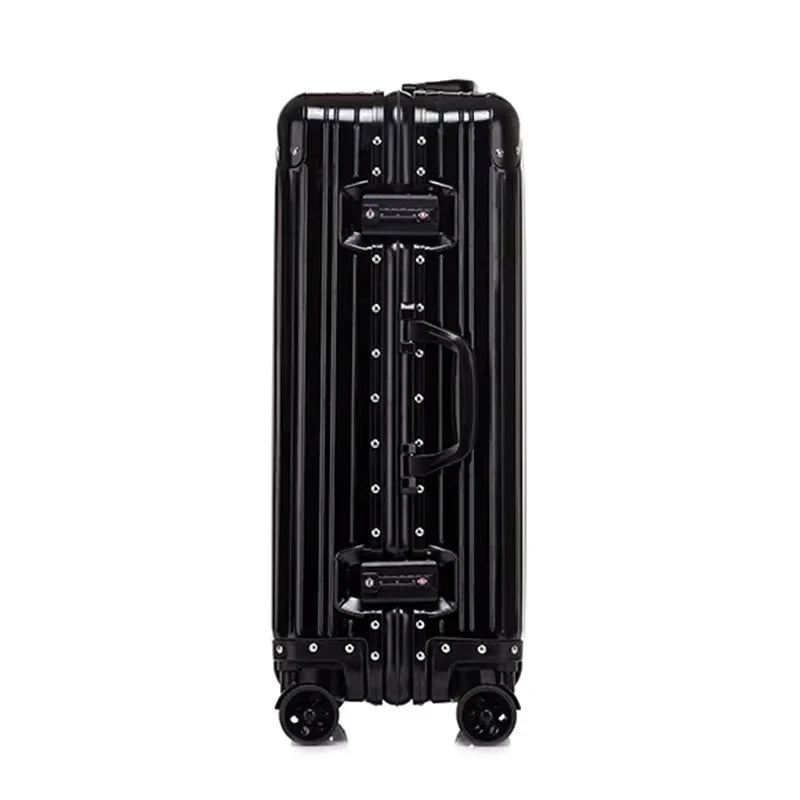 COLENARA Cabin Suitcase Large Capacity Luggage Case 20 "All-aluminum Magnesium Alloy Boarding Box 24"26"29" Men's Luggage