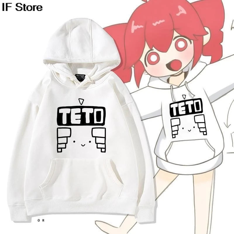 Teto Hoodies UTAU hoodie Cosplay sweatshirts y2k clothes Man Women New hoodie Harajuku Boy girl Fashion Streetwear XXS-4XL