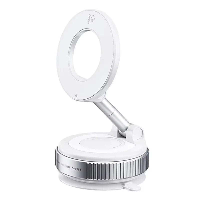 Universal Vacuum Car Phone Holder 360 Rotating Magnetic Foldable Adjustable Hands-Free Portable For Phone Car Mount Stand