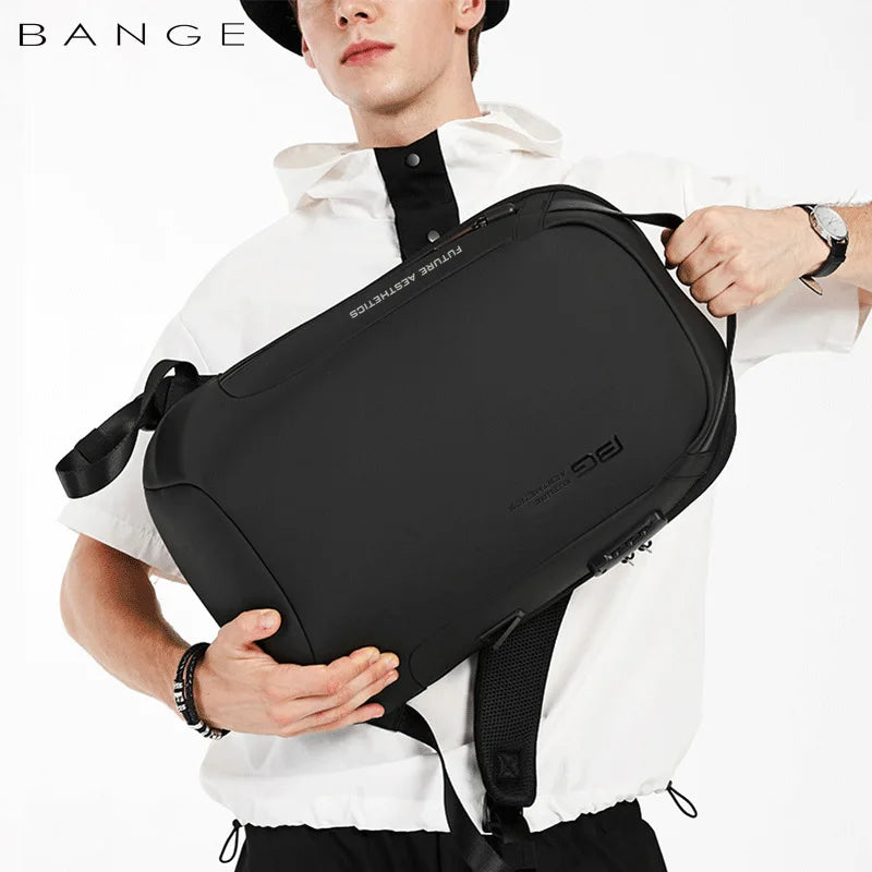 BANGE Multifunction backpack 15.6 inch Laptop Backpacks Fashion Waterproof Travel Backpack Anti-thief male Mochila school bags