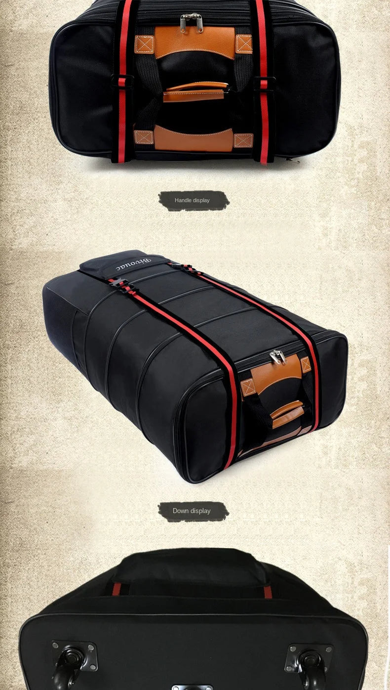 26/28/32/36 inch Extra Large Capacity Travel Bag Waterproof Oxford Cloth Foldable Luggage Bag Five wheels Travel Suitcase