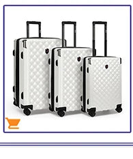 17" Carry On Luggage for Airplanes Lightweight Resistant Suitcase with Wheels for Business Trip & Short Distance Traveling