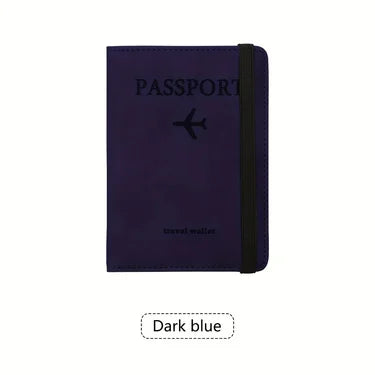 2025 Travel Passport Wallet Fashion Black Design with Multiple Card And Accessories Compartments Ideal for Business Trips And Ho