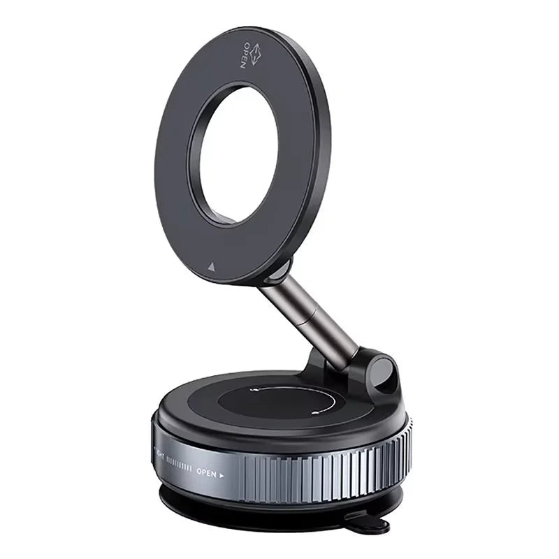 Universal Vacuum Car Phone Holder 360 Rotating Magnetic Foldable Adjustable Hands-Free Portable For Phone Car Mount Stand