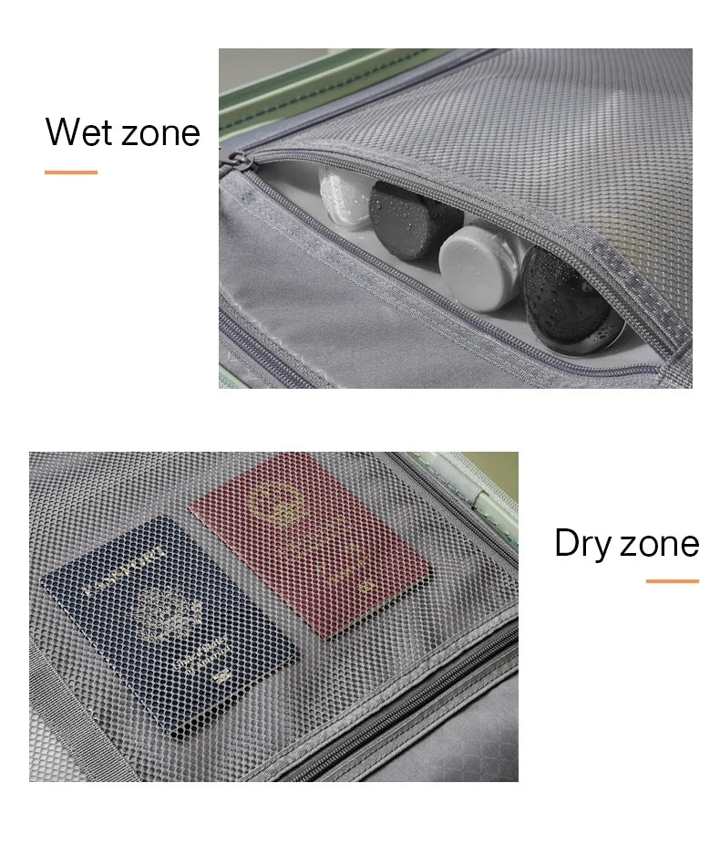 Mixi Puristic Design Travel Luggage Rolling Wheel Hardside Women Suitcase Men Trolley Case 16 20 Carry On/Big 22 24 26 28 Inch
