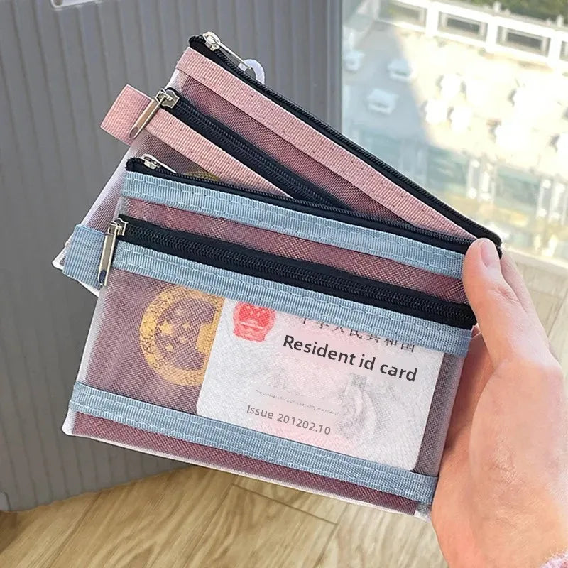 Travel Passport Wallet Integrated Design Protective Cover Convenient Portable Coin Ticket ID Document Bag for International Trip