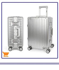 17" Carry On Luggage for Airplanes Lightweight Resistant Suitcase with Wheels for Business Trip & Short Distance Traveling