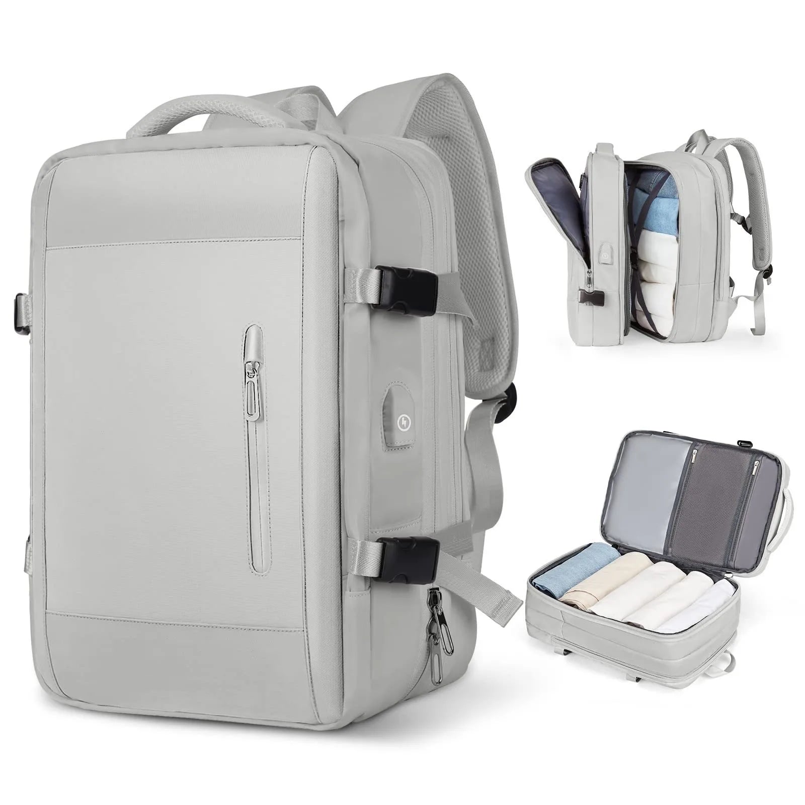 Large Capacity Travel Backpack Men and Women Laptop Bag Multifunctional Man Business Trip Expandable Airplane Backpacks