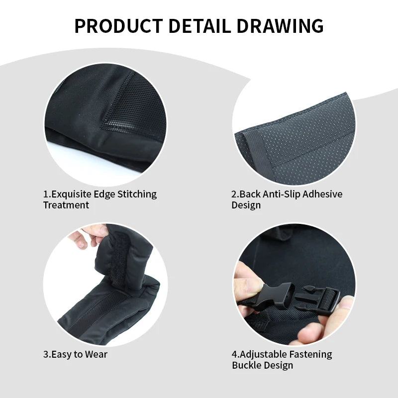 Travel Neck Pillow with Eye Mask Sleep Support Multi-Function Integrated Eye Mask Portable Foldable for Airplane Car Trips