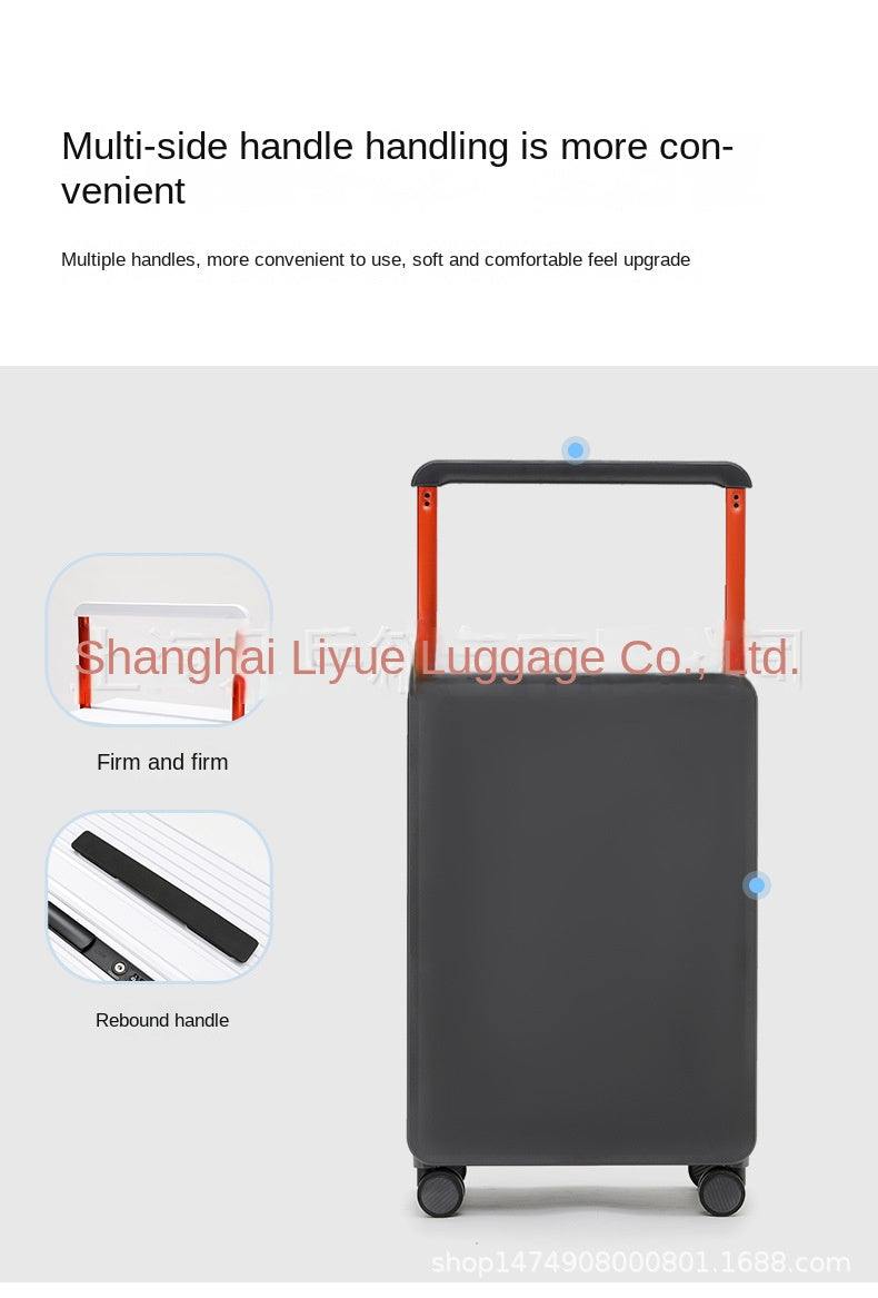 COLENARA Wide Pull Rod Luggage New Universal Wheel Travel Case Password Box 20 Inch Portable Cabin Boarding Case Pull Rod Box