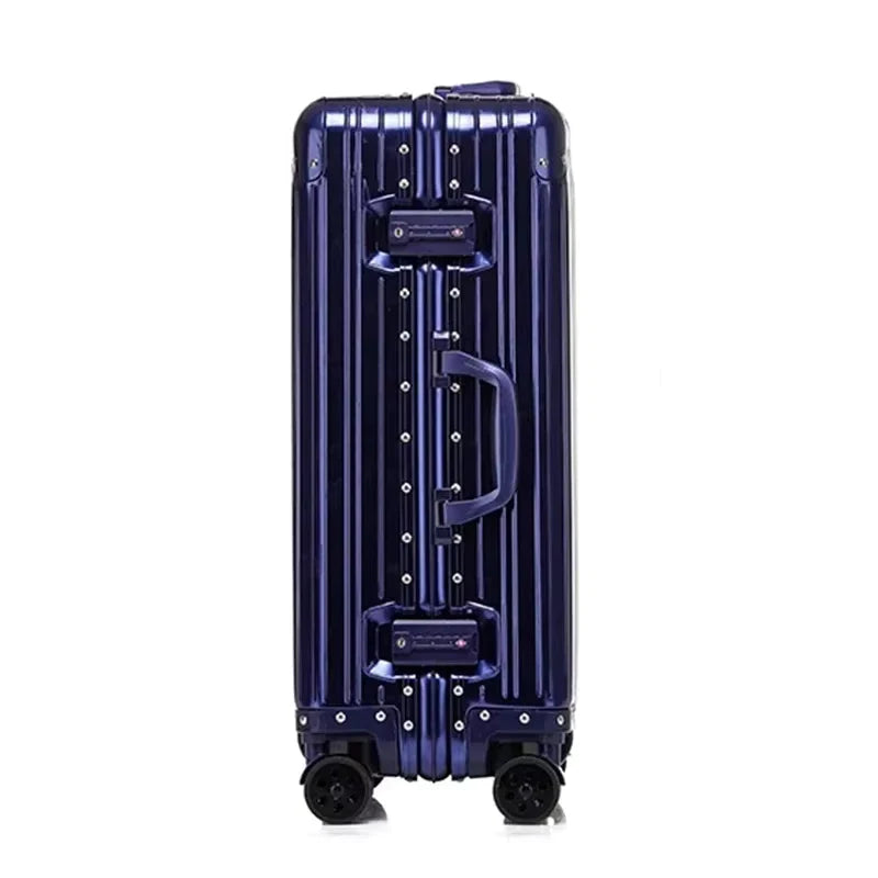 COLENARA Cabin Suitcase Large Capacity Luggage Case 20 "All-aluminum Magnesium Alloy Boarding Box 24"26"29" Men's Luggage