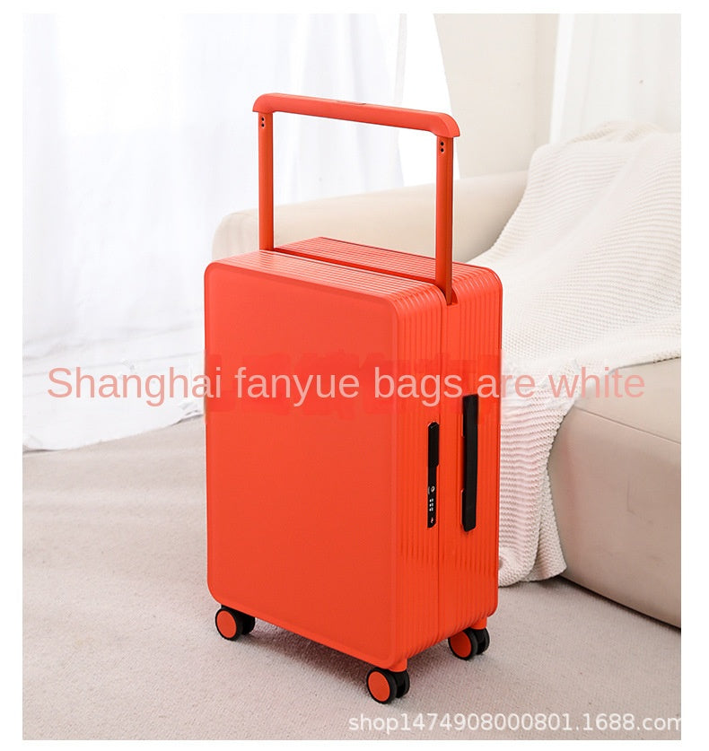 COLENARA Wide Pull Rod Luggage New Universal Wheel Travel Case Password Box 20 Inch Portable Cabin Boarding Case Pull Rod Box
