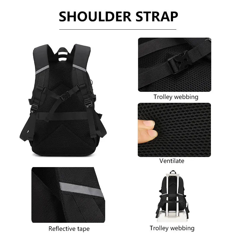 New Travel Backpack for Women and Men Large Capacity Outdoor Hiking Mountaineering Backpacks Business Trip 16 inch Laptop Bag